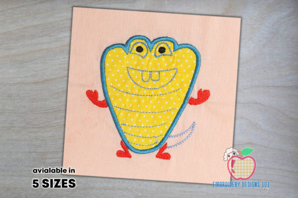 Adorable Cartoon Animal Applique for Kids