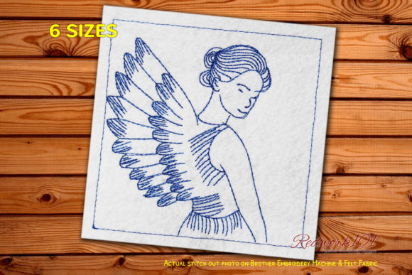 Angels of Mercy Bluework: A Versatile Design