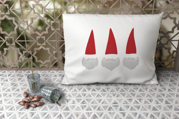 Charming 3 Nordic Gnomes, Christmas Embroidery