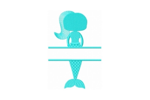 Charming Split Mermaid Mono for Apparel