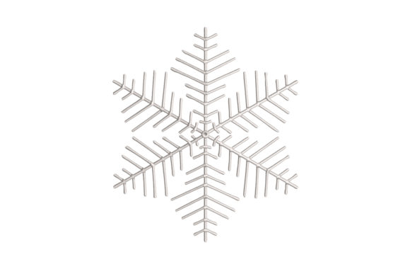 Fluffy Snowflake: A Charming Addition to Winter Decor