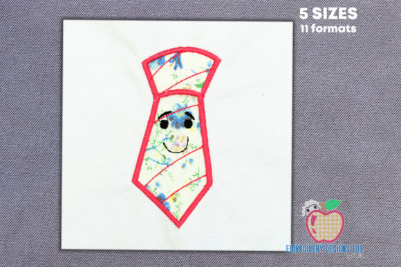 Red Color Tie Made As the Cartoon: A Craft Fair Review