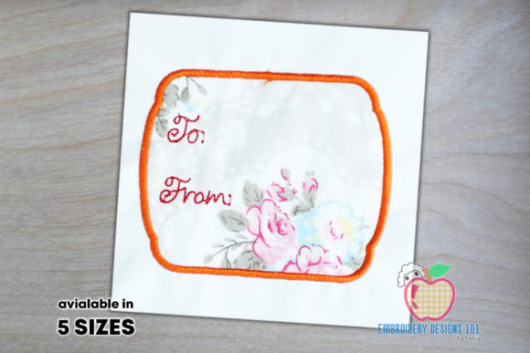 Review of Tag Card for the Wishing Applique Design